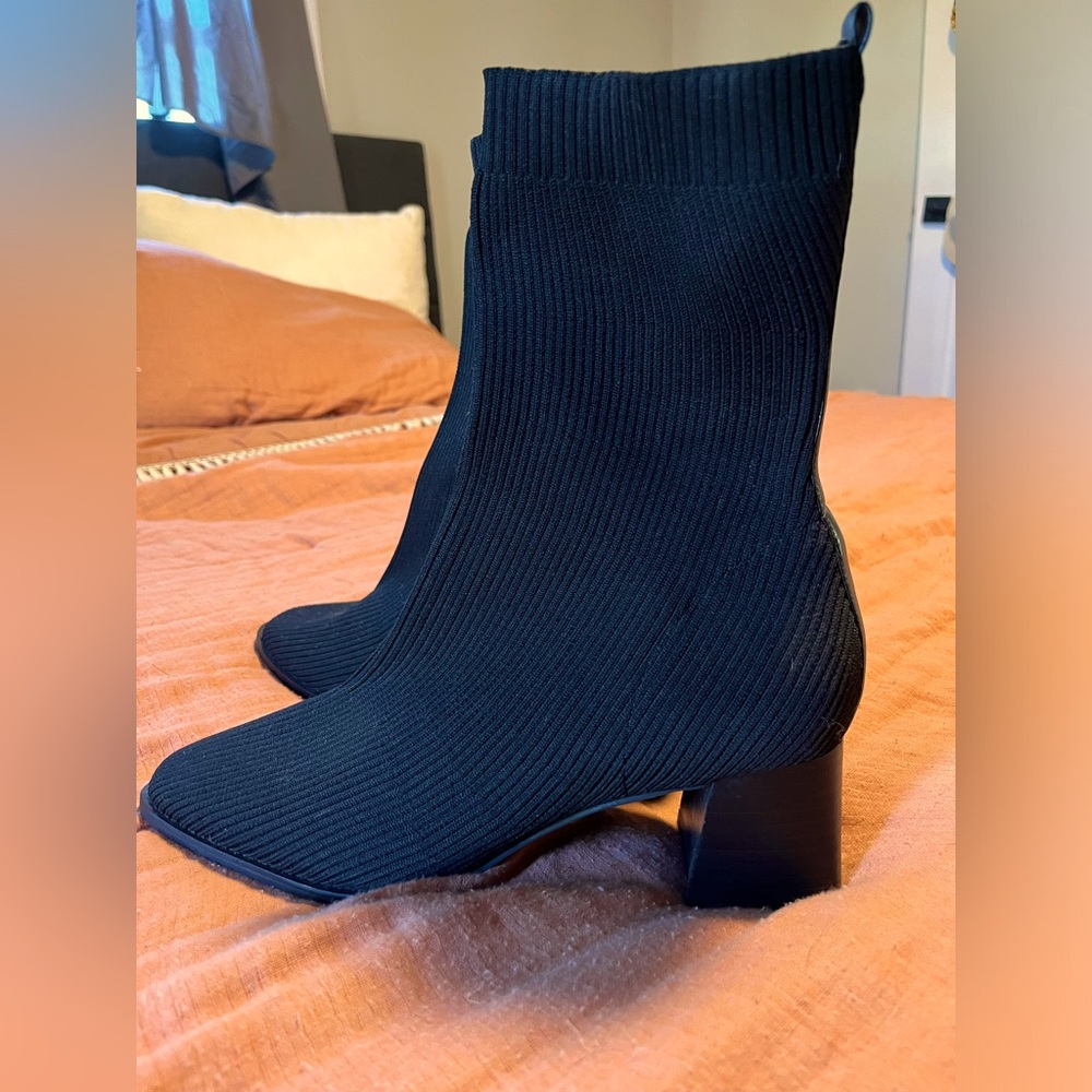 Black Sock Boots